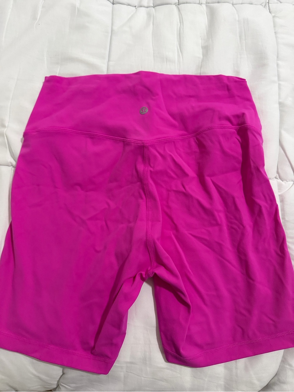 lululemon athletica Hot Pink High-Rise Bike Shorts